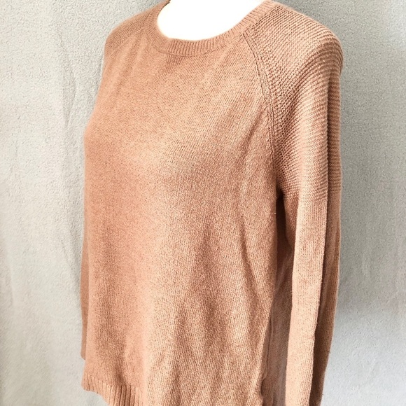 Old Navy Cotton Crewneck Tan Brown Sweater - Picture 5 of 12